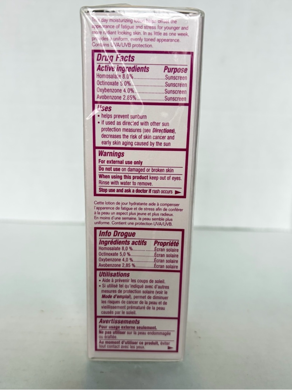 NIB Discontinued Avon Anew Vitale Day Lotion 1.7 oz SPF 25 Moisturizer Face - Picture 4 of 10